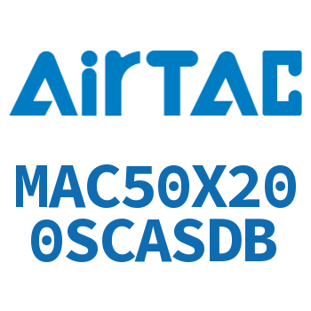 不锈钢迷你气缸 MAC50X200SCASDB