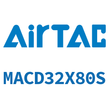 双出带缓冲不锈钢迷你气缸 MACD32X80S