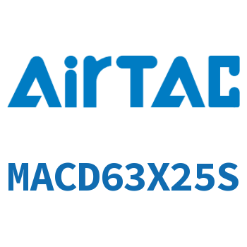 双出带缓冲不锈钢迷你气缸 MACD63X25S