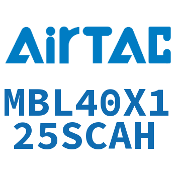 铝合金迷你气缸 MBL40X125SCAH