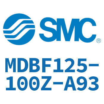 Rod side flanged standard cylinder-MDBF125-100Z-A93