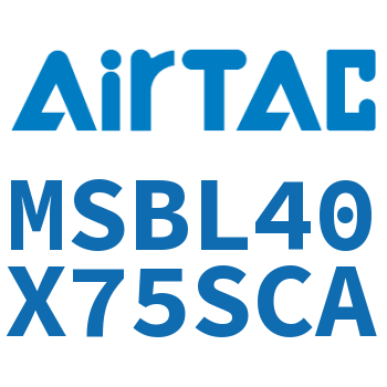 铝合金迷你气缸 MSBL40X75SCA
