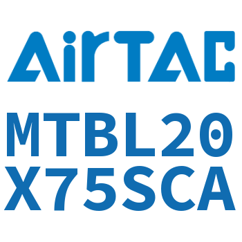 单动铝合金迷你气缸 MTBL20X75SCA