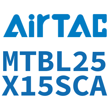 单动铝合金迷你气缸 MTBL25X15SCA