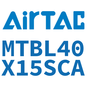 单动铝合金迷你气缸 MTBL40X15SCA