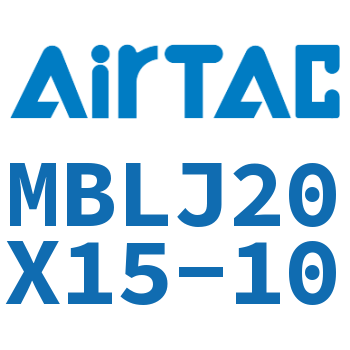 可调铝合金迷你气缸 MBLJ20X15-10