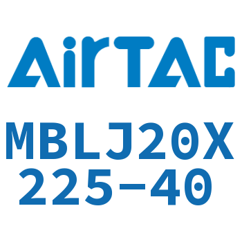 可调铝合金迷你气缸 MBLJ20X225-40