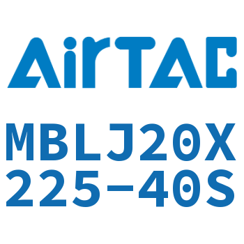 可调铝合金迷你气缸 MBLJ20X225-40S