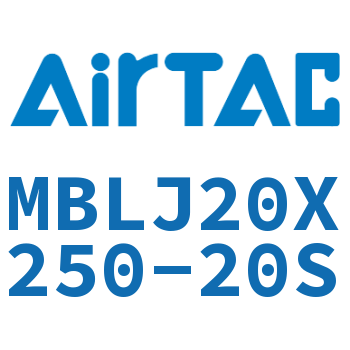 可调铝合金迷你气缸 MBLJ20X250-20S