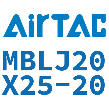 可调铝合金迷你气缸 MBLJ20X25-20