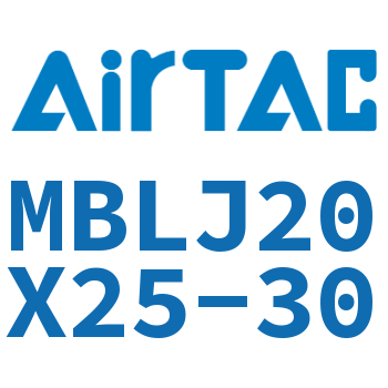 可调铝合金迷你气缸 MBLJ20X25-30