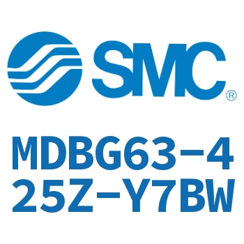 Rodless side flange type standard cylinder-MDBG63-425Z-Y7BW