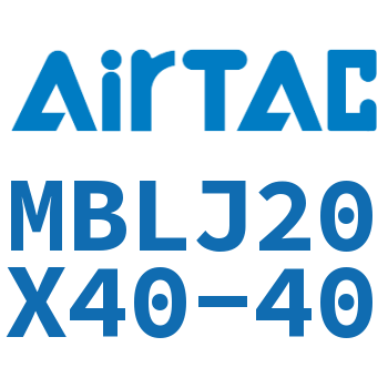 可调铝合金迷你气缸 MBLJ20X40-40