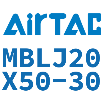可调铝合金迷你气缸 MBLJ20X50-30