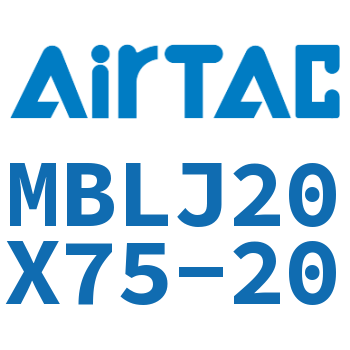 可调铝合金迷你气缸 MBLJ20X75-20