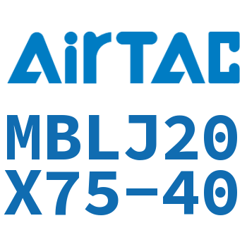 可调铝合金迷你气缸 MBLJ20X75-40