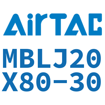 可调铝合金迷你气缸 MBLJ20X80-30