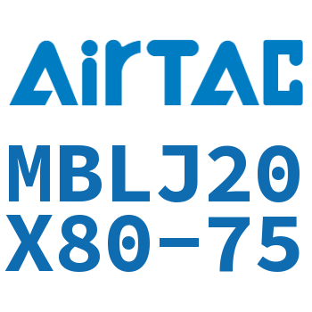 可调铝合金迷你气缸 MBLJ20X80-75