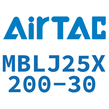可调铝合金迷你气缸 MBLJ25X200-30