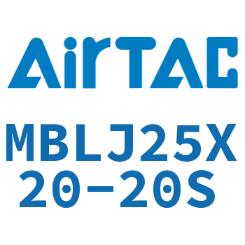 可调铝合金迷你气缸 MBLJ25X20-20S