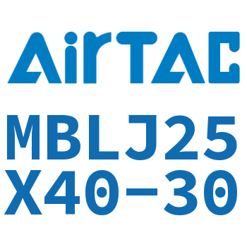 可调铝合金迷你气缸 MBLJ25X40-30