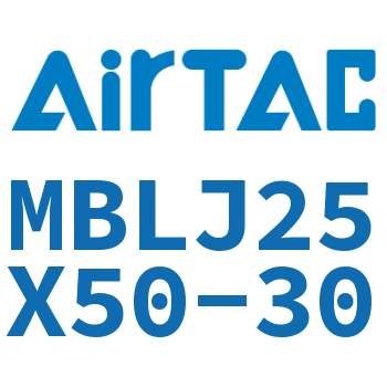可调铝合金迷你气缸 MBLJ25X50-30