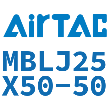 可调铝合金迷你气缸 MBLJ25X50-50