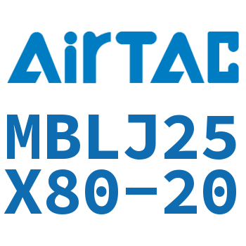 可调铝合金迷你气缸 MBLJ25X80-20