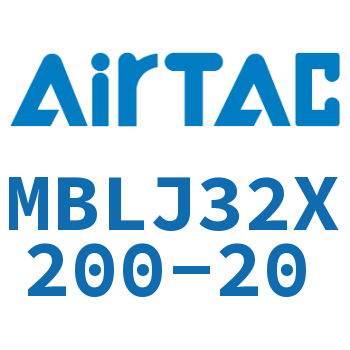 可调铝合金迷你气缸 MBLJ32X200-20