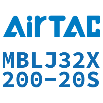 可调铝合金迷你气缸 MBLJ32X200-20S