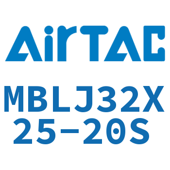 可调铝合金迷你气缸 MBLJ32X25-20S