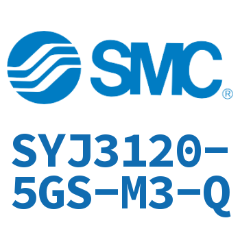 The electromagnetic valve-SYJ3120-5GS-M3-Q