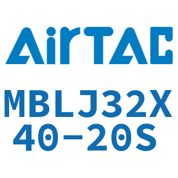 可调铝合金迷你气缸 MBLJ32X40-20S
