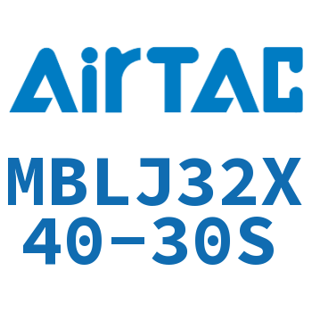 可调铝合金迷你气缸 MBLJ32X40-30S