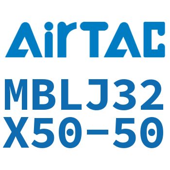 可调铝合金迷你气缸 MBLJ32X50-50