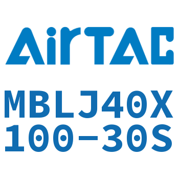 可调铝合金迷你气缸 MBLJ40X100-30S