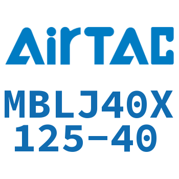 可调铝合金迷你气缸 MBLJ40X125-40