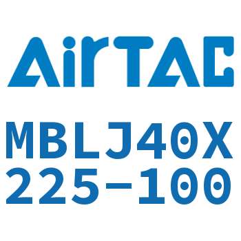 可调铝合金迷你气缸 MBLJ40X225-100