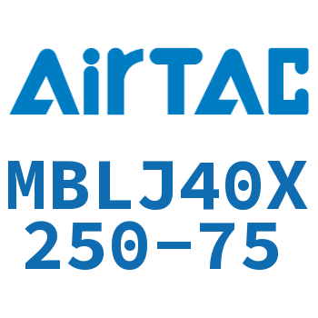 可调铝合金迷你气缸 MBLJ40X250-75