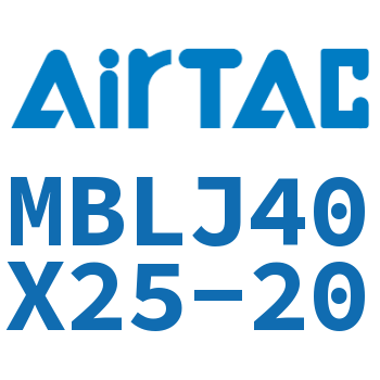 可调铝合金迷你气缸 MBLJ40X25-20