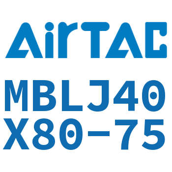 可调铝合金迷你气缸 MBLJ40X80-75