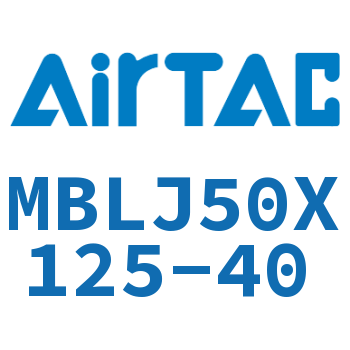 可调铝合金迷你气缸 MBLJ50X125-40