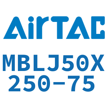 可调铝合金迷你气缸 MBLJ50X250-75