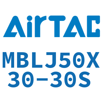可调铝合金迷你气缸 MBLJ50X30-30S