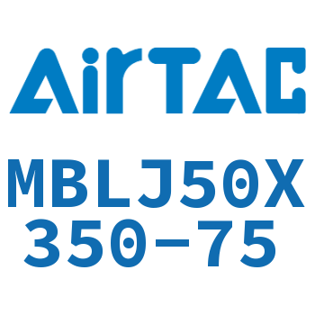 可调铝合金迷你气缸 MBLJ50X350-75