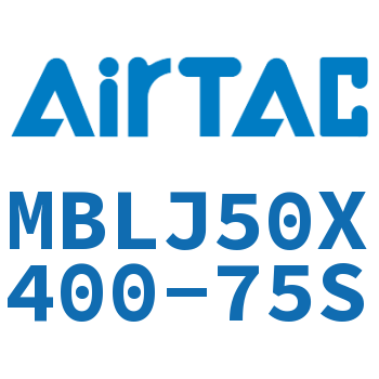 可调铝合金迷你气缸 MBLJ50X400-75S
