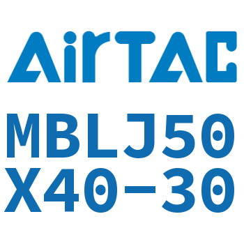 可调铝合金迷你气缸 MBLJ50X40-30