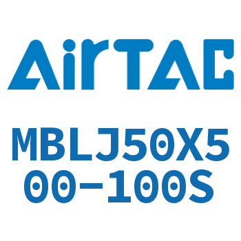 可调铝合金迷你气缸 MBLJ50X500-100S