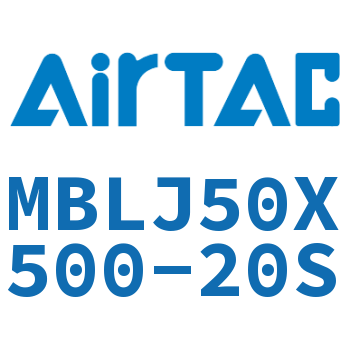 可调铝合金迷你气缸 MBLJ50X500-20S
