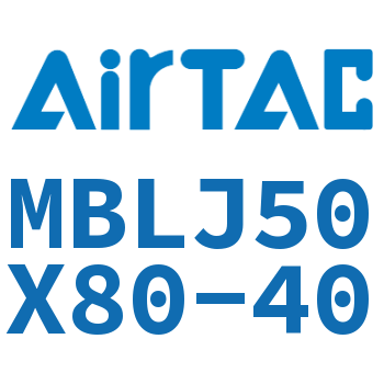 可调铝合金迷你气缸 MBLJ50X80-40